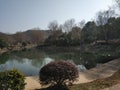 Lake near liangzhu museum 016