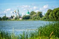 Lake Nero and monastery of St Jacob Savior, Rostov, Golden ring Russia