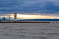 Lake Neusiedl in Austria