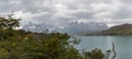 Lake Nordenskjold in Torres del Paine National Park, Chile Royalty Free Stock Photo