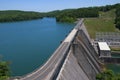 Lake Norris formed by the Norris Dam on the River Clinch in the Tennessee Valley USA