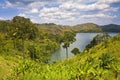 Lake Nyabikere near Kibale national park Royalty Free Stock Photo