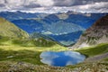 Lake Obstanser See, Carnic Alps main ridge, East Tyrol, Austria