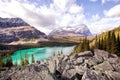 Lake Ohara Royalty Free Stock Photo