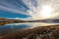 Lake Orkel, Oppdal district, Norway Royalty Free Stock Photo