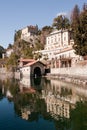 Lake Orta, famous italian landscape Royalty Free Stock Photo