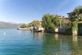 Lake Orta - San Giulio island - Piedmont - Italy Royalty Free Stock Photo