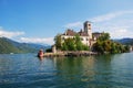 Lake Orta, San Giulio island, Italy Royalty Free Stock Photo