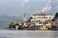 Lake Orta and San Giulio Island, Italy Royalty Free Stock Photo