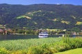 Lake Ossiach,Carinthia Royalty Free Stock Photo