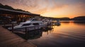 Lake of the Ozarks Missouri - made with Generative AI tools Royalty Free Stock Photo