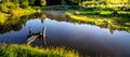 Lake panorama view