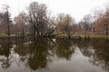 Lake in Parco Sempione