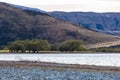 Lake Pearson Arthur's pass National Park, New Zealand Royalty Free Stock Photo