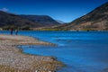 Lake Pearson / Moana Rua Wildlife Refuge located in Craigieburn Forest Park in Canterbury region, South Island of New Zealand