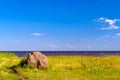 Lake Peipsi in Estonia Royalty Free Stock Photo