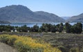 Lake Perris State Recreation Area in Spring, Riverside, California Royalty Free Stock Photo