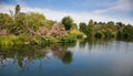 Lake in Phoenix Park