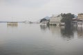 Lake Pichola with City Palace view in Udaipur, Rajasthan, India Royalty Free Stock Photo