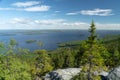 Lake Pielinen in Koli National Park in Finland Royalty Free Stock Photo