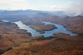 Lake Placid in fall Royalty Free Stock Photo