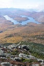 Lake Placid in fall Royalty Free Stock Photo