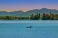 Lake placid,new york Royalty Free Stock Photo