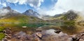 Lake on a plateau on Kackar Mountains in the Black Sea Region, Turkey