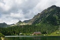 Lake Popradske pleso in High Tatras, Slovakia Royalty Free Stock Photo