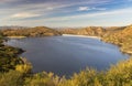 Lake Poway Scenic Landscape San Diego County North Royalty Free Stock Photo