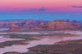 Lake Powell, Arizona, perspective scenery in autumn Royalty Free Stock Photo