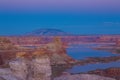 Lake Powell, Arizona, perspective scenery in autumn Royalty Free Stock Photo