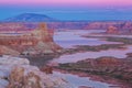 Lake Powell, Arizona, perspective scenery in autumn Royalty Free Stock Photo