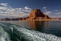 Lake Powell Colorful Cliffs and Rock Formations Royalty Free Stock Photo