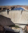 Lake Powell Glen Canyon Dam Royalty Free Stock Photo