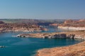 Lake Powell and Glen Canyon near Page in Arizona, USA Royalty Free Stock Photo