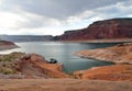 Lake Powell Houseboating Royalty Free Stock Photo