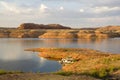 Lake Powell Landscape Peninsul Royalty Free Stock Photo