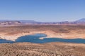 Lake Powell During a Severe Drought Royalty Free Stock Photo