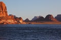 Lake Powell, sunset Royalty Free Stock Photo