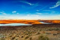 Lake Powell Sunset Royalty Free Stock Photo