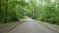 Lake Powhatan in the Appalachian Mountains