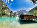 Lake Prags Lake Braies or Pragser Wildsee is a lake in the Prags Dolomites in South Tyrol, Italy.