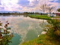 The lake Primo Maggio Royalty Free Stock Photo