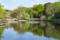 Lake at Pullen Park Royalty Free Stock Photo