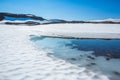 Lake on Putorana Plateau, Taimyr. Krasnoyarsk region