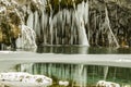 Lake, reflections, nature trail, winter, frozen, cold, colorado