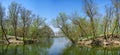 Lake in the reserve Askania-Nova in Ukraine Royalty Free Stock Photo