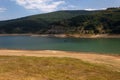 The lake reservoir in Mavrovo National Park Royalty Free Stock Photo