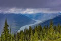 Lake Revelstoke from Mount Revelstoke British Columbia Canada